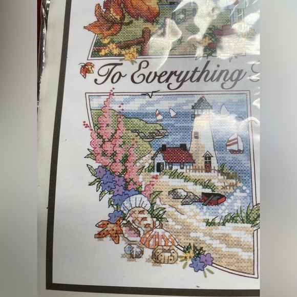New Dimensions To Everything There is a Season Cross Stitch Kit - Picture 4 of 9